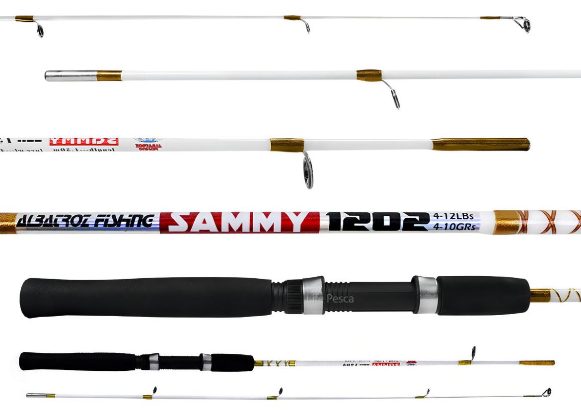 Vara Para Molinete Albatroz Sammy 4-12lbs - 2 Partes